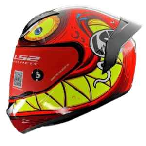 LS2 Full Face Rookie Rampage Helmet